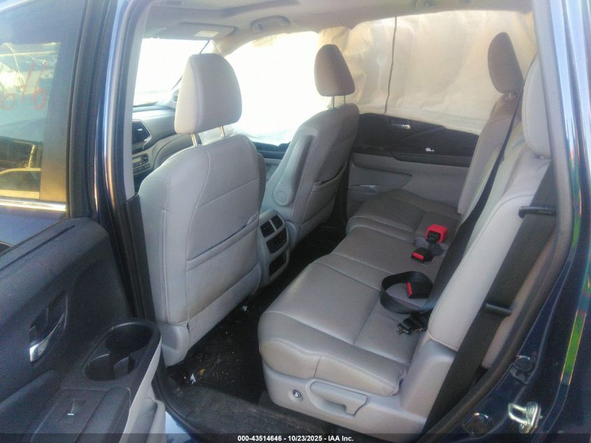 2020 Honda Pilot Awd Ex-L VIN: 5FNYF6H57LB037654 Lot: 43514646