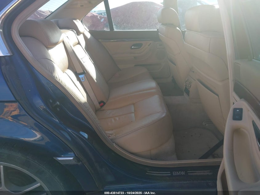 1997 BMW 740Ia VIN: WBAGF832XVDL47552 Lot: 43514723