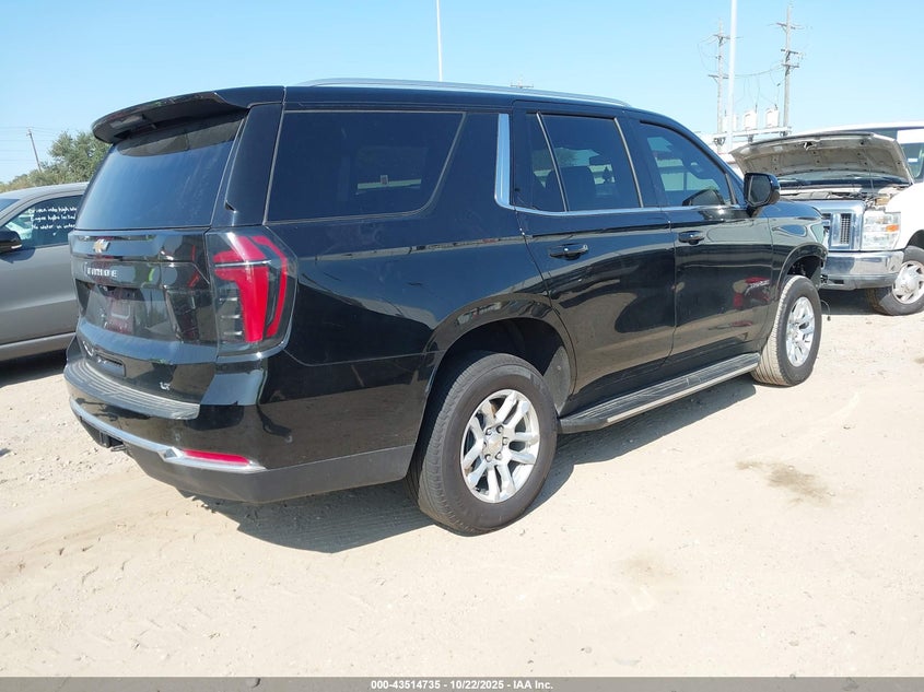 2025 CHEVROLET TAHOE 2WD LT 1GNS5NRD8SR275604