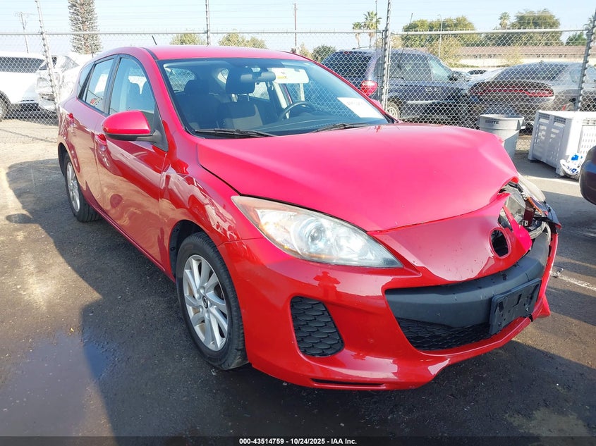 2013 MAZDA MAZDA3 I TOURING - JM1BL1LP9D1761284