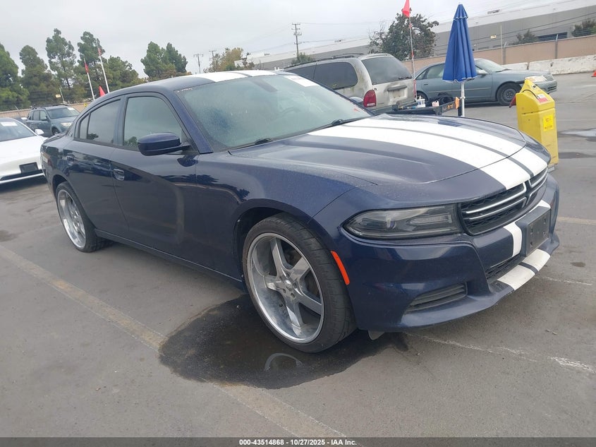 2015 DODGE CHARGER SE - 2C3CDXBG3FH741305