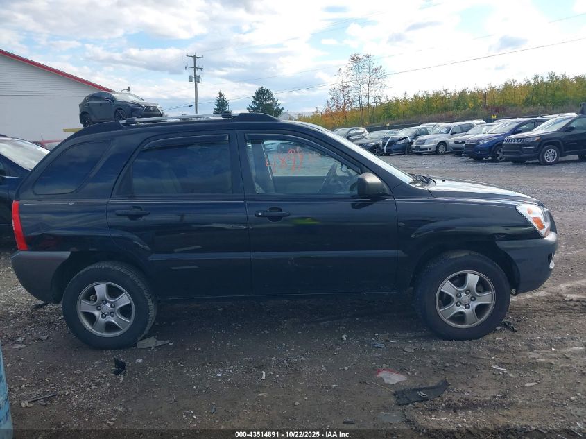 2008 Kia Sportage Lx VIN: KNDJF724287501602 Lot: 43514891