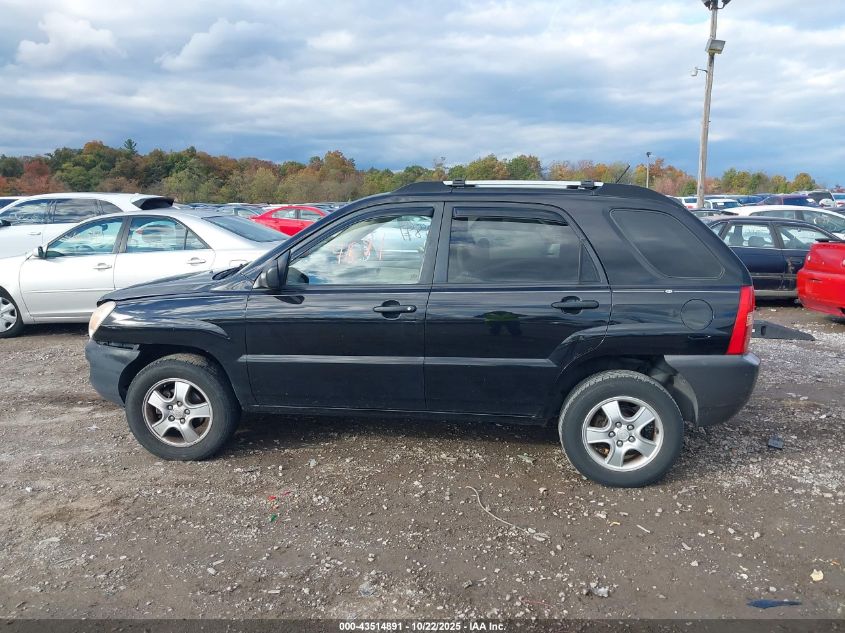 2008 Kia Sportage Lx VIN: KNDJF724287501602 Lot: 43514891