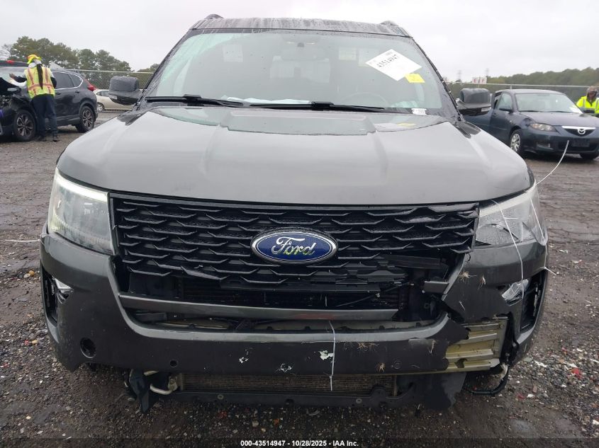 2018 Ford Explorer Sport VIN: 1FM5K8GT3JGB35282 Lot: 43514947
