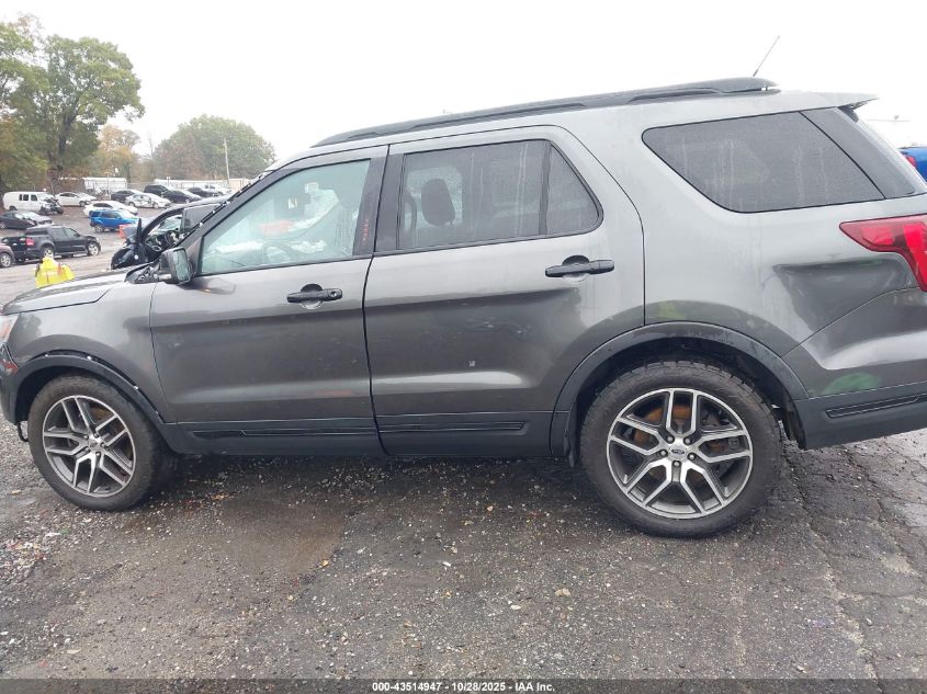 2018 Ford Explorer Sport VIN: 1FM5K8GT3JGB35282 Lot: 43514947