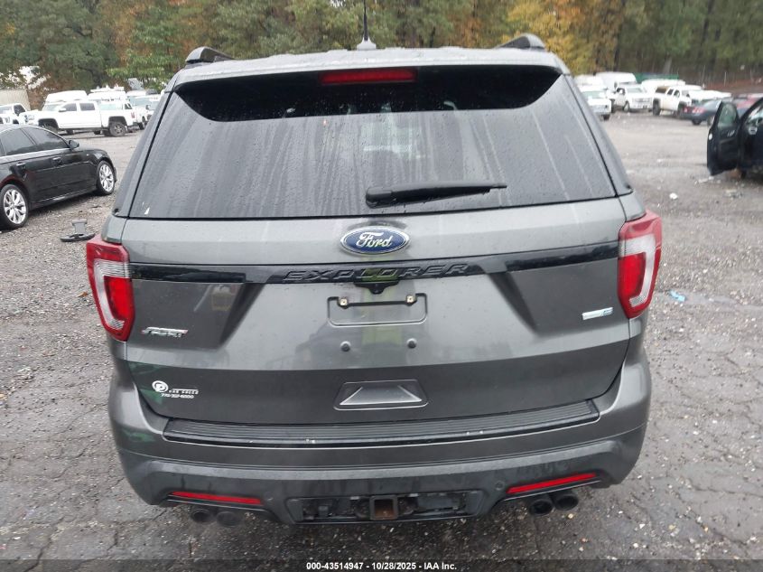 2018 Ford Explorer Sport VIN: 1FM5K8GT3JGB35282 Lot: 43514947