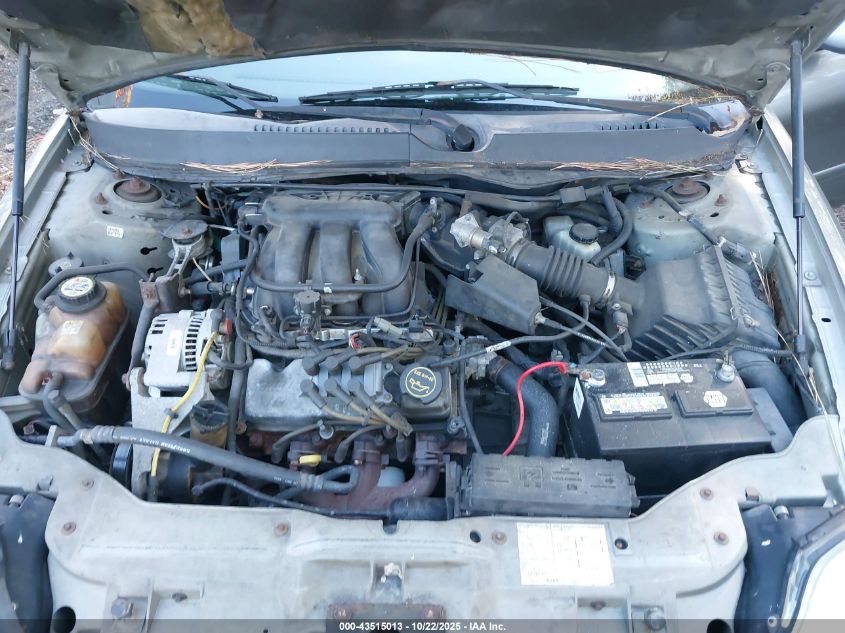 2004 Mercury Sable Gs VIN: 1MEFM58U64A601575 Lot: 43515013