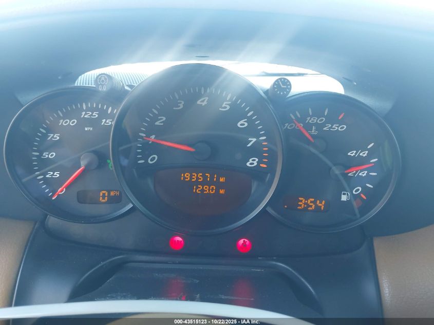 2004 Porsche Boxster VIN: WP0CA29884U620513 Lot: 43515123