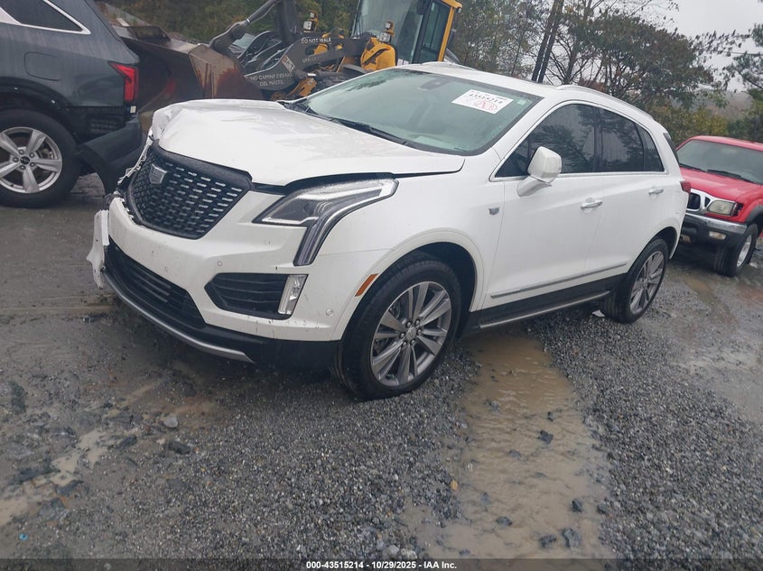 Vin: 1gykncrsxsz102155, lot: 44010191, cadillac xt5 fwd premium luxury 20252