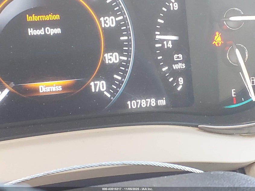 2015 Buick Lacrosse Leather VIN: 1G4GB5G33FF151924 Lot: 43515317