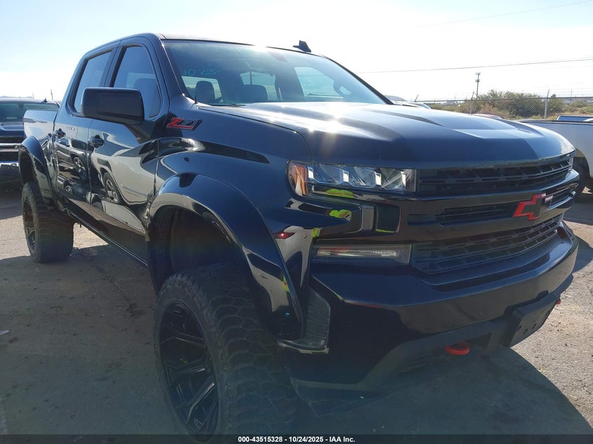 2021 CHEVROLET SILVERADO 1500 4WD  SHORT BED LT 3GCUYDED9MG474219