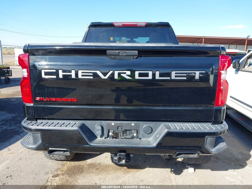 2021 CHEVROLET SILVERADO 1500 4WD  SHORT BED LT 3GCUYDED9MG474219