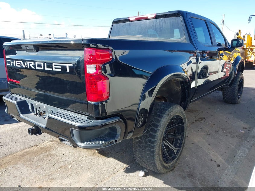 2021 CHEVROLET SILVERADO 1500 4WD  SHORT BED LT 3GCUYDED9MG474219