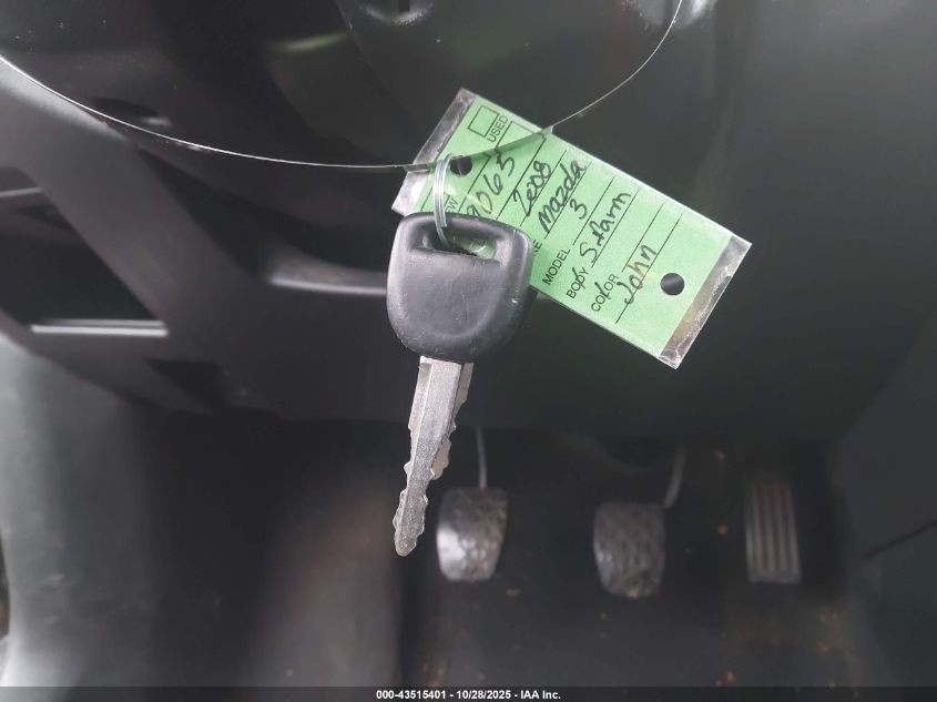 2008 Mazda Mazda3 I Sport VIN: JM1BK12F981143660 Lot: 43515401