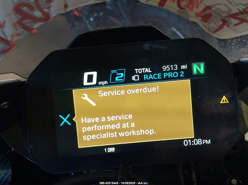 2020 BMW S 1000 Rr VIN: WB10E2301L6D34726 Lot: 43515445