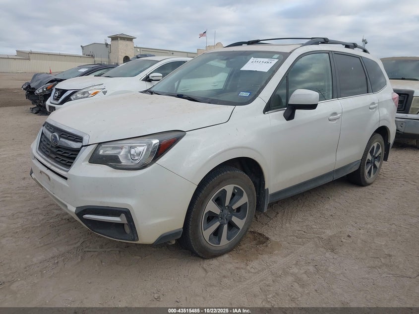 2017 SUBARU FORESTER 2.5I LIMITED JF2SJARC6HH567028