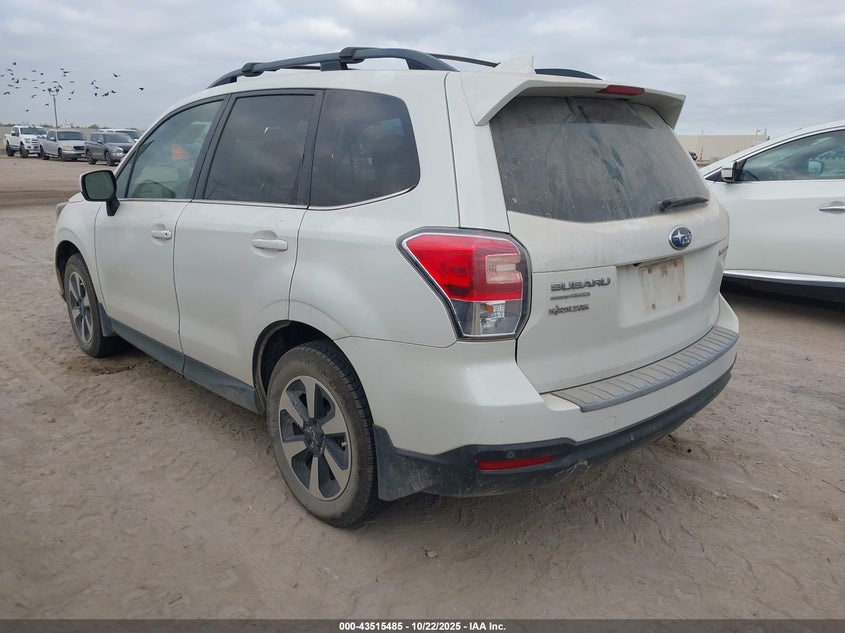 2017 SUBARU FORESTER 2.5I LIMITED JF2SJARC6HH567028