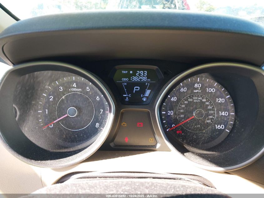 2013 Hyundai Elantra Gls VIN: 5NPDH4AE8DH192885 Lot: 43515492