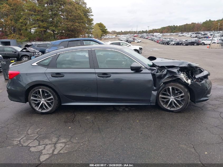 2024 Honda Civic Touring VIN: 2HGFE1F91RH310188 Lot: 43515517