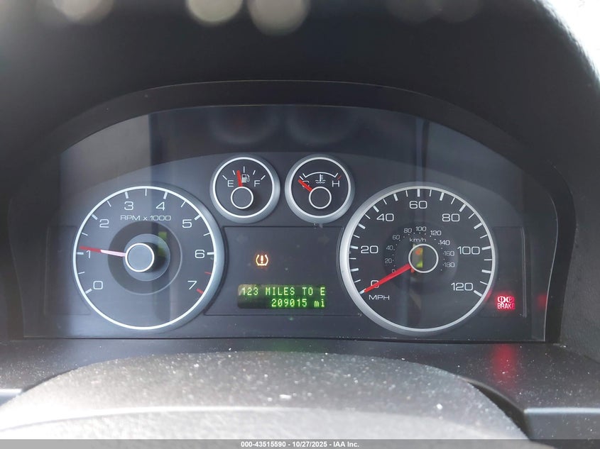 2009 Ford Fusion Se VIN: 3FAHP07Z59R208610 Lot: 43515590