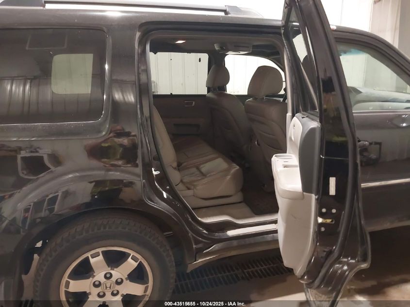 2009 Honda Pilot Touring VIN: 5FNYF48869B039645 Lot: 43515655