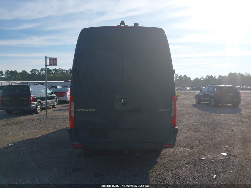 2019 Mercedes-Benz Sprinter 2500 High Roof V6 VIN: WD4PF1CD8KP151783 Lot: 43515687