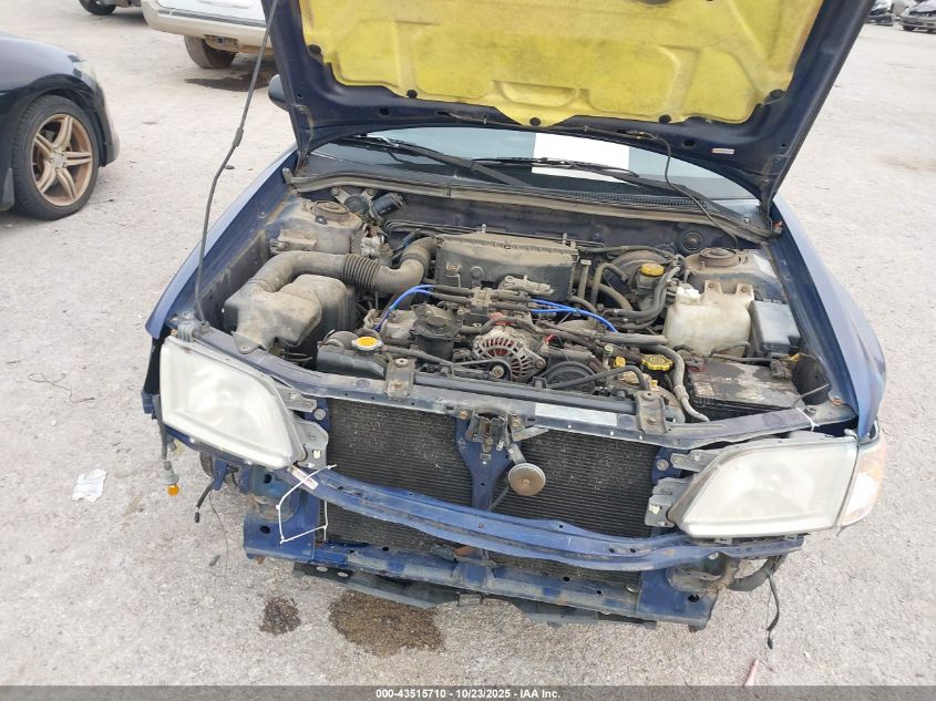 2001 Subaru Forester L VIN: JF1SF63521H710947 Lot: 43515710