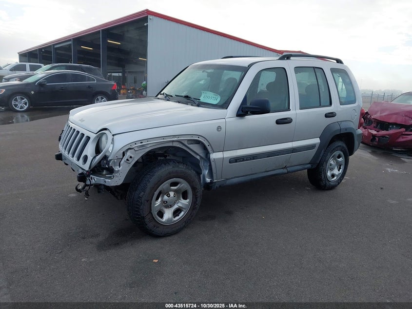 1J8GL48K27W660513 2007 JEEP LIBERTY (NORTH AMERICA) photo no. 2