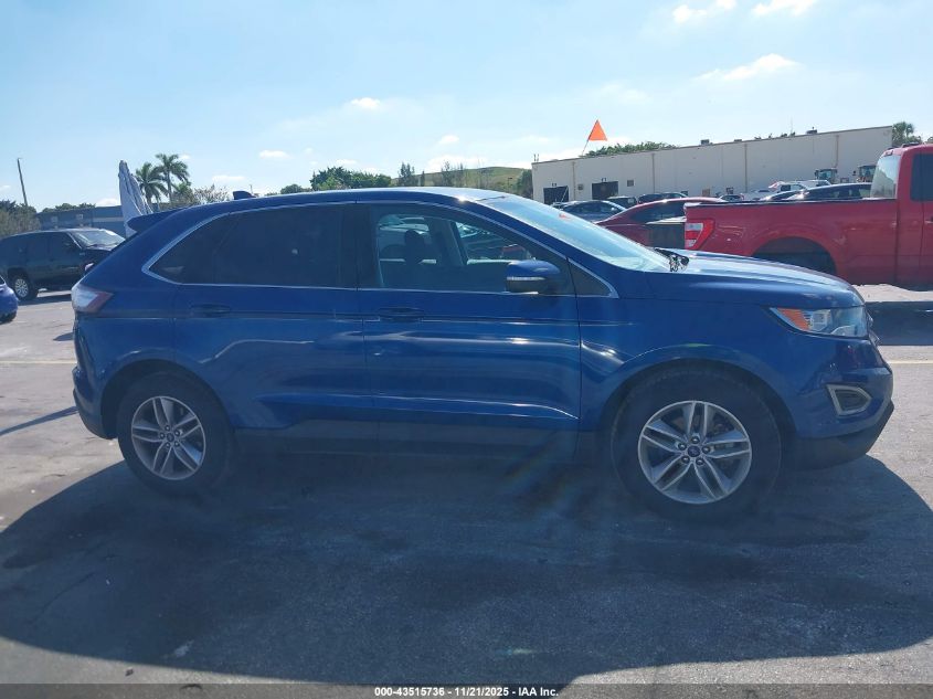 2018 Ford Edge Sel VIN: 2FMPK3J92JBC50472 Lot: 43515736