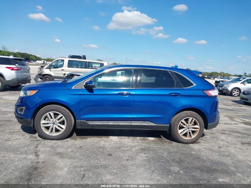 2018 Ford Edge Sel VIN: 2FMPK3J92JBC50472 Lot: 43515736