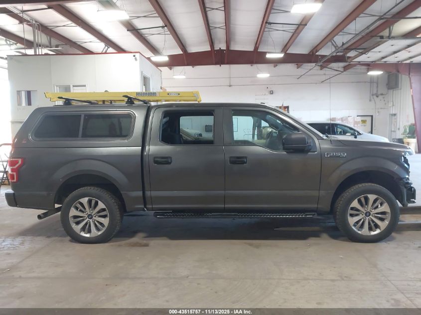 2018 Ford F-150 Xl VIN: 1FTEW1EP4JFA25675 Lot: 43515757