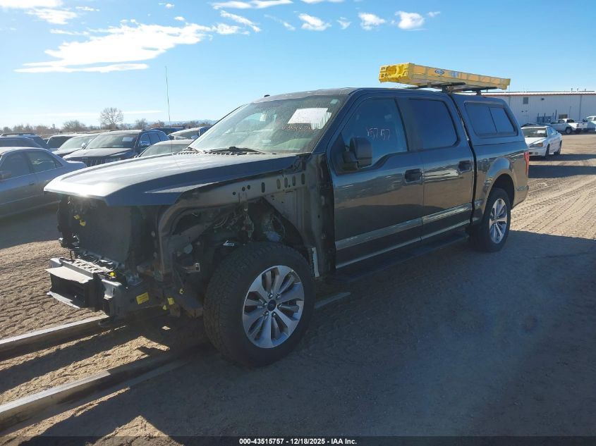 2018 Ford F-150 Xl VIN: 1FTEW1EP4JFA25675 Lot: 43515757