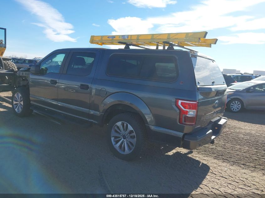 2018 Ford F-150 Xl VIN: 1FTEW1EP4JFA25675 Lot: 43515757