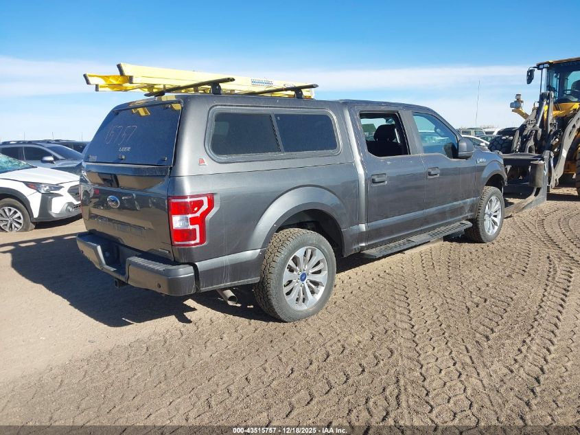 2018 Ford F-150 Xl VIN: 1FTEW1EP4JFA25675 Lot: 43515757