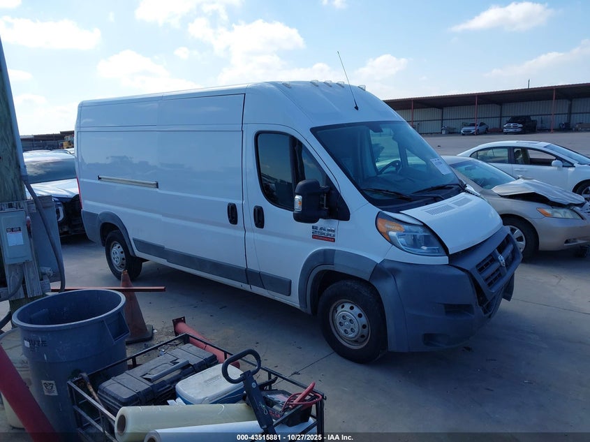 2017 Ram Promaster 2500 High Roof 159 Wb VIN: 3C6TRVDG8HE515149 Lot: 43515881