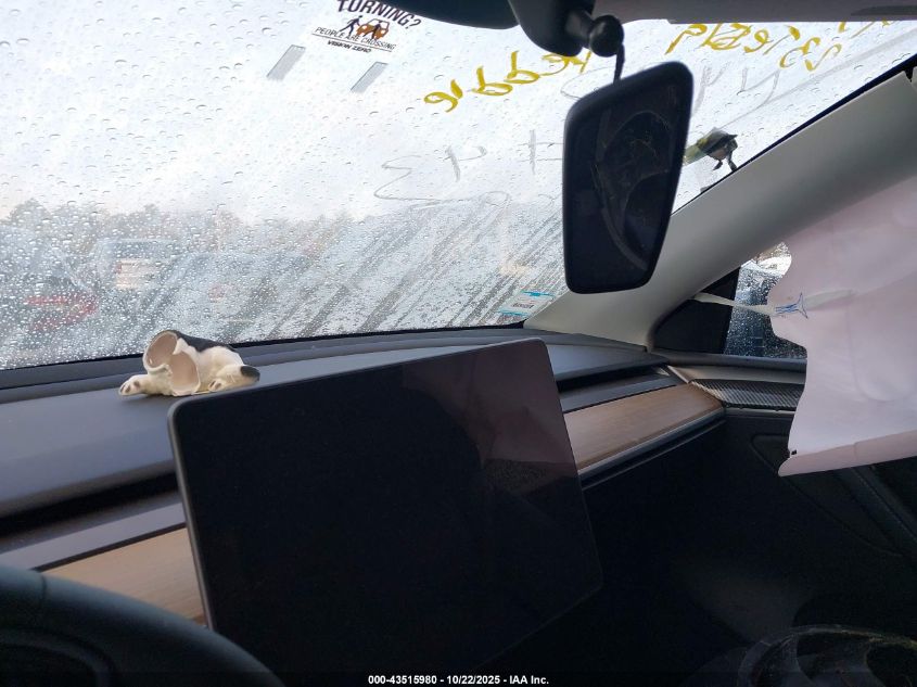 2023 Tesla Model Y Awd/Long Range Dual Motor All-Wheel Drive VIN: 7SAYGAEE1PF914992 Lot: 43515980