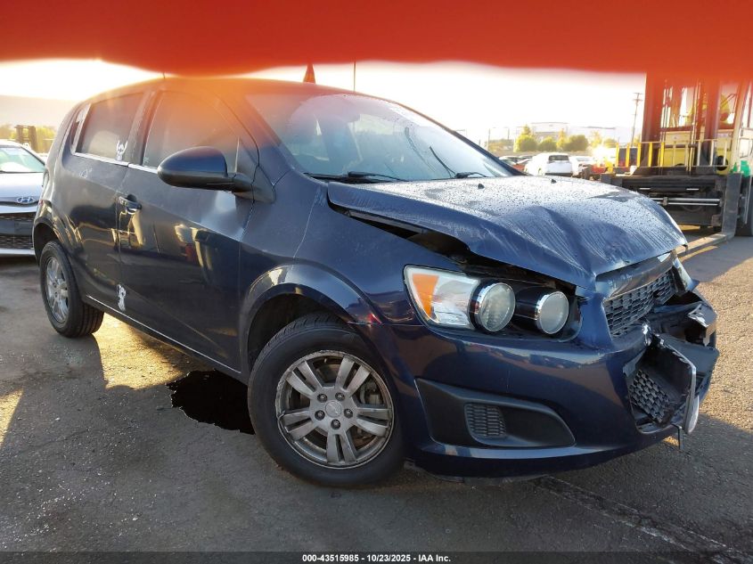 2016 CHEVROLET SONIC LT AUTO - 1G1JC6SH3G4112272