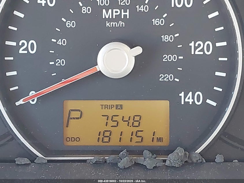 2009 Kia Rondo Lx VIN: KNAFG528597260806 Lot: 43516002