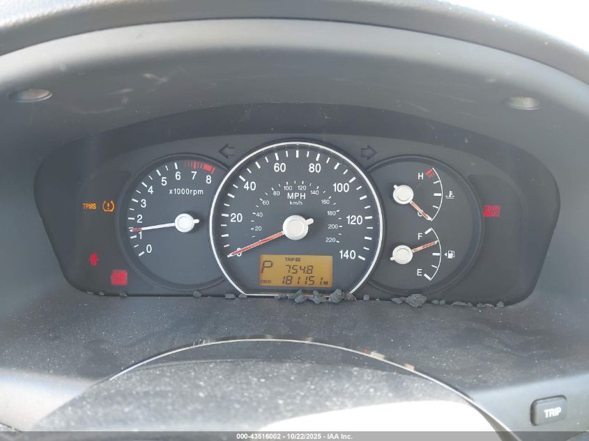 2009 Kia Rondo Lx VIN: KNAFG528597260806 Lot: 43516002