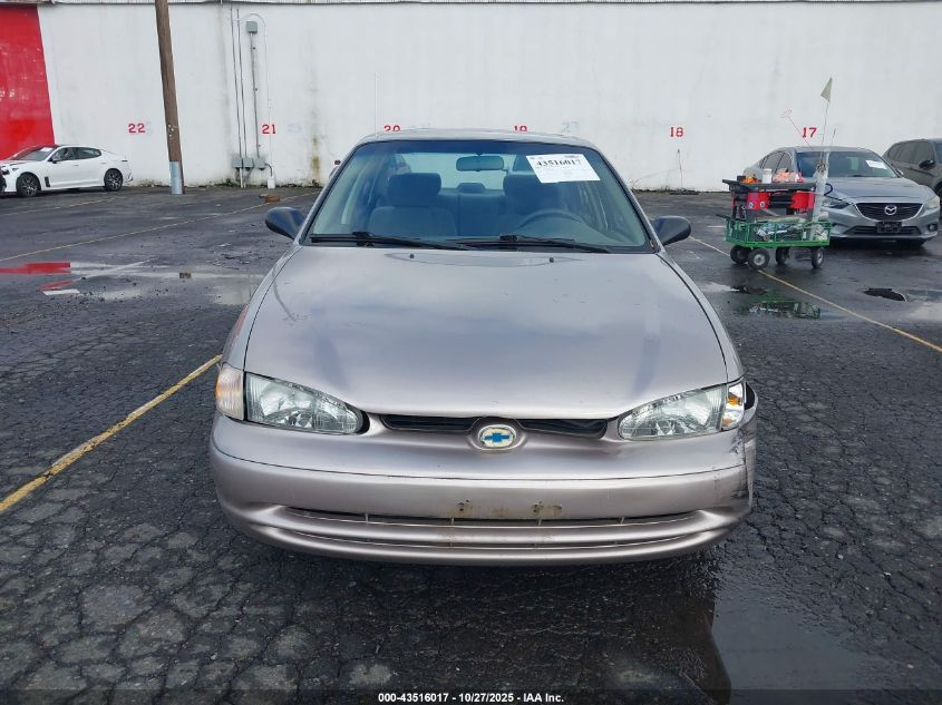 1998 Chevrolet Prizm Lsi VIN: 1Y1SK5280WZ408002 Lot: 43516017