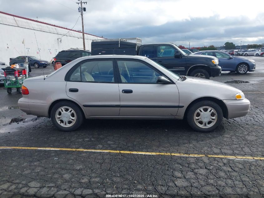 1998 Chevrolet Prizm Lsi VIN: 1Y1SK5280WZ408002 Lot: 43516017