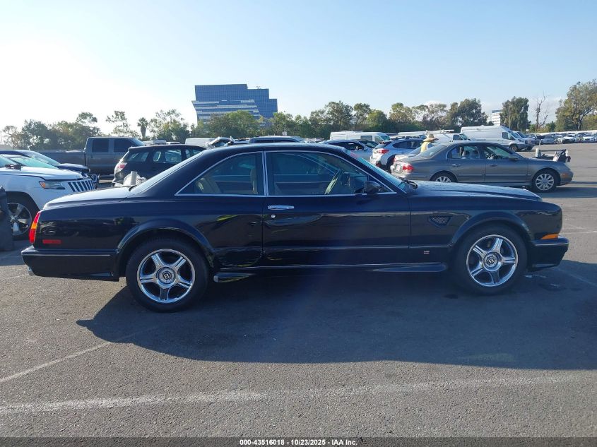 2002 Bentley Continental T VIN: SCBZU25E82CX01515 Lot: 43516018