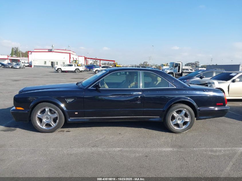 2002 Bentley Continental T VIN: SCBZU25E82CX01515 Lot: 43516018