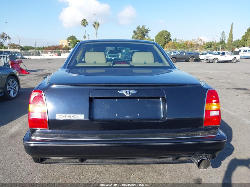 2002 Bentley Continental T VIN: SCBZU25E82CX01515 Lot: 43516018