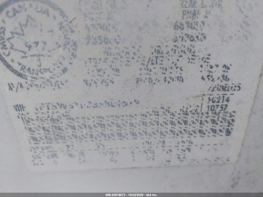 2003 Ford F-350 Lariat/Xl/Xlt VIN: 1FTSW31F33EB01519 Lot: 43516073