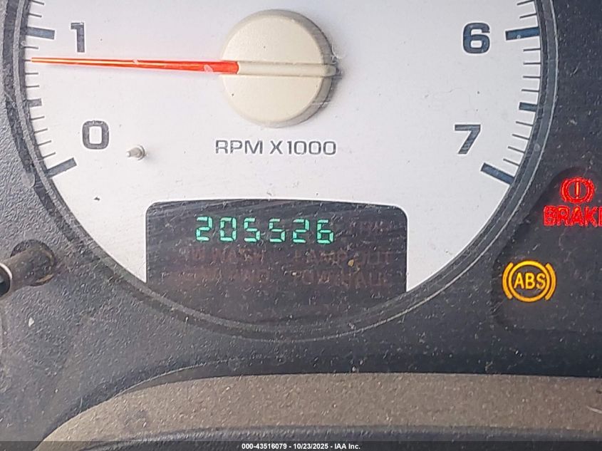 2005 Dodge Ram 1500 Slt/Laramie VIN: 1D7HU18N95J606997 Lot: 43516079