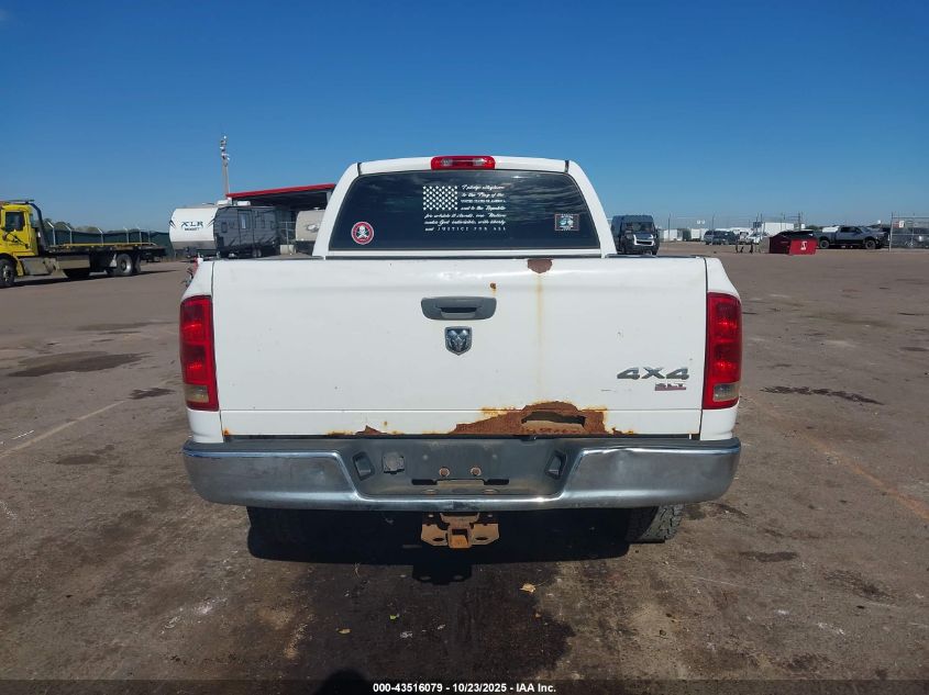 2005 Dodge Ram 1500 Slt/Laramie VIN: 1D7HU18N95J606997 Lot: 43516079