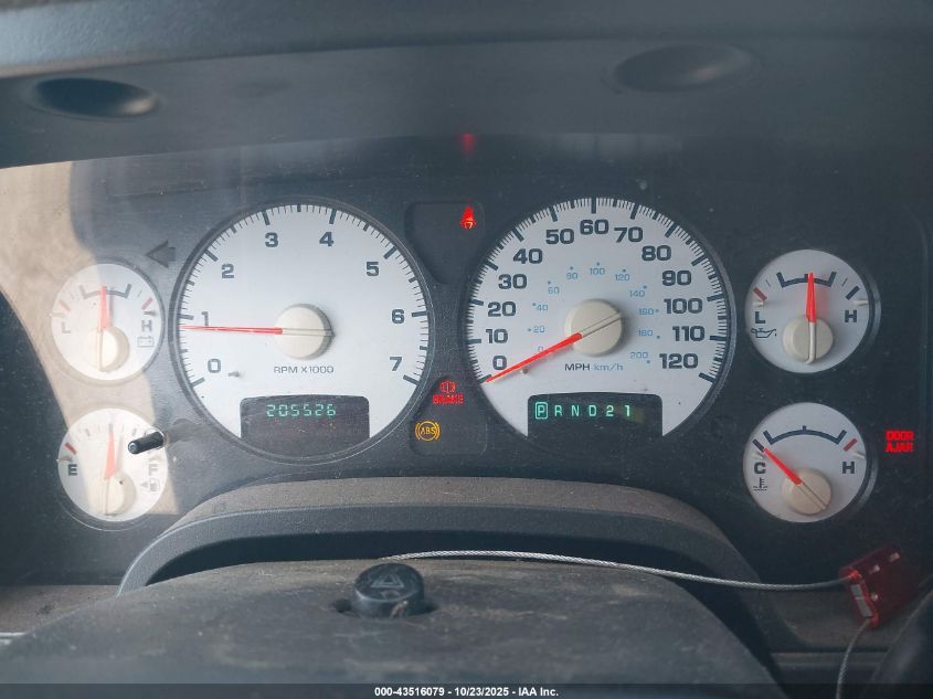 2005 Dodge Ram 1500 Slt/Laramie VIN: 1D7HU18N95J606997 Lot: 43516079