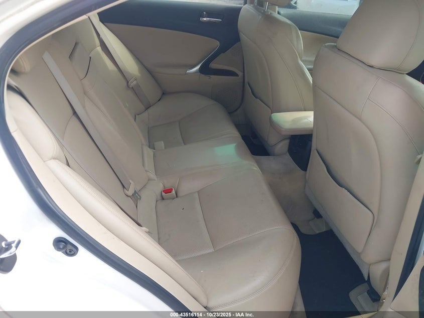 2006 Lexus Is 250 VIN: JTHBK262362019855 Lot: 43516114