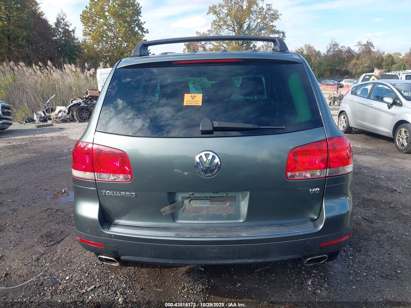 2004 Volkswagen Touareg V8 VIN: WVGCM67L84D020964 Lot: 43516173